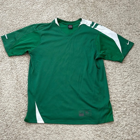 Men’s Nike Sphere Dry Kobe Bryant Mamba Green/White Dri-Fit SS Shirt SZ X-Large - Picture 1 of 10